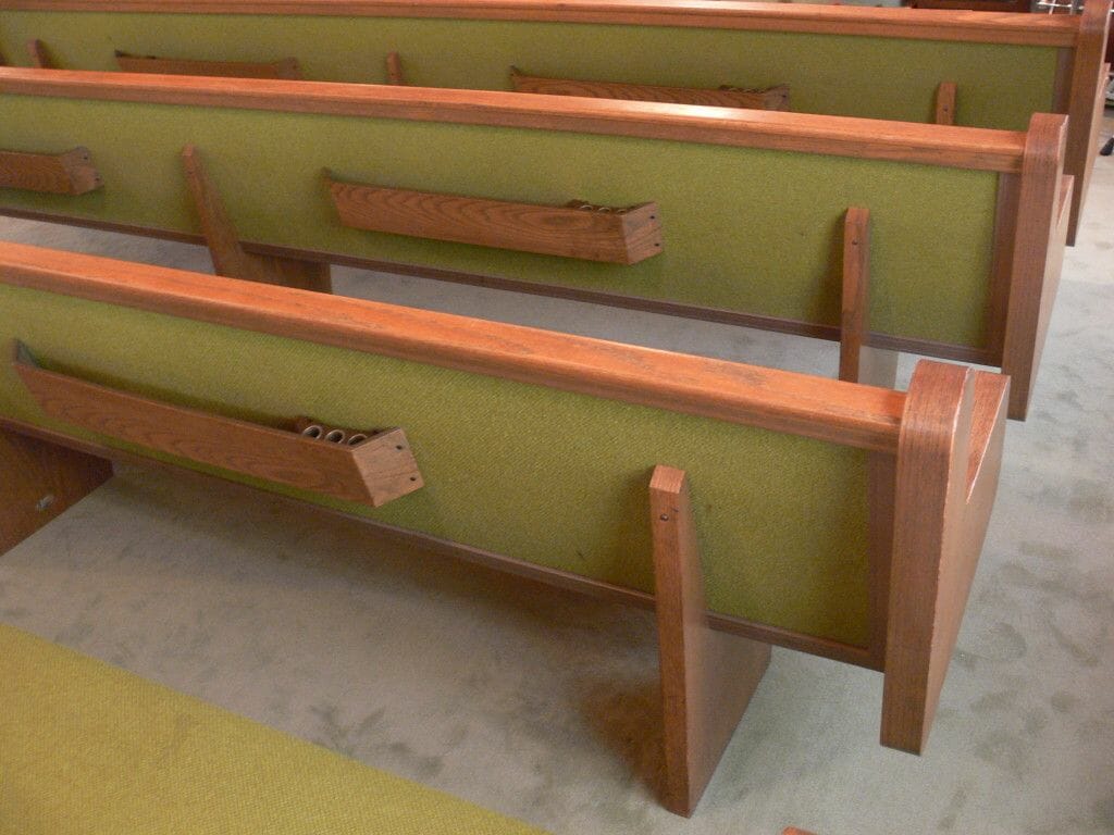 Reupholster Church Pews