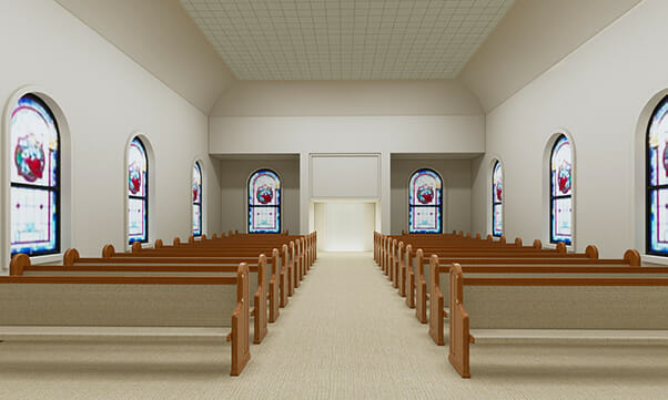 Church Interior Design Sharpe S