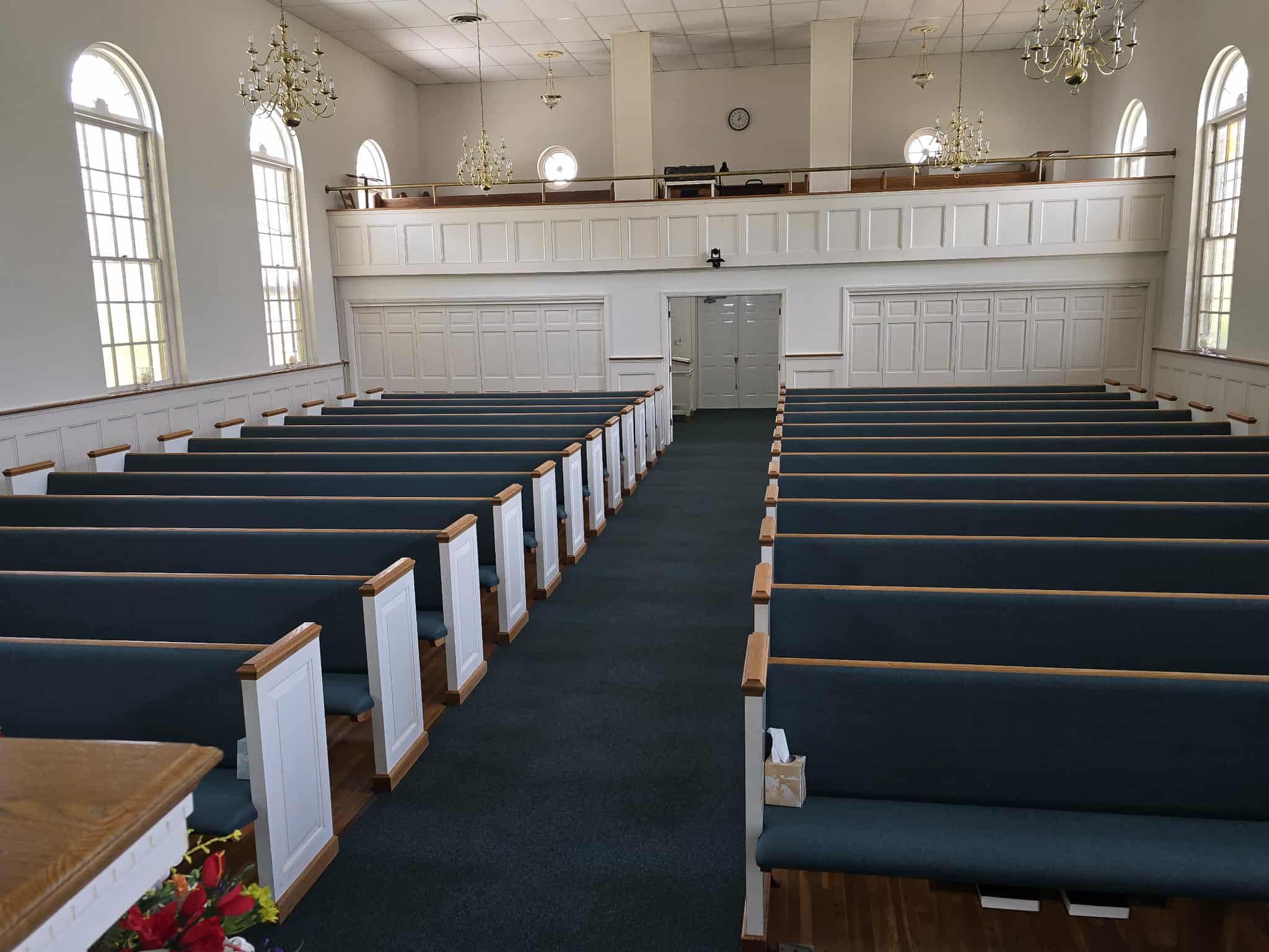 Bright sanctuary with new carpet